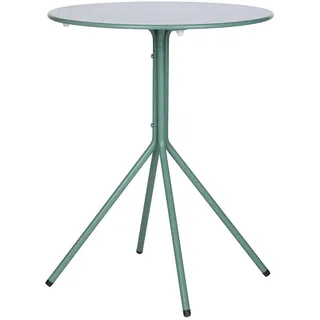 Butlers Bistrotisch, Salbeigrün, Metall, 60x74x60 cm, Gartenmöbel, Gartentische, Gartentische