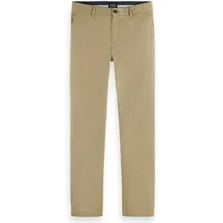 SCOTCH&SODA Herren Chino - Core Stuart, Stretch Cotton, Länge 32 Beige / 31W/32L