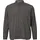 Langarmhemd kariert Schwarz 5XL