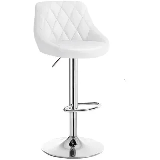 Woltu Barhocker 38,5 x 104 cm Weiß