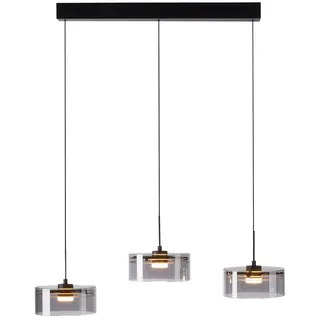 MONDO KARENA 3-flg. 74 cm rund schwarz