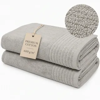 OTTO home Sanremo Premium Saunatuch 80 x 200 cm grau