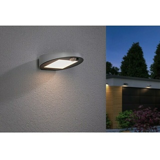 Paulmann Ryse LED-Solar-Außenwandleuchte  (Bewegungsmelder, 1,2 W, Material: Kunststoff, Warmweiß, Weiß)