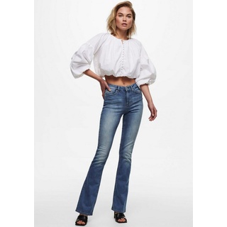 ONLY Bootcut-Jeans ONLBLUSH LIFE FLARED blau