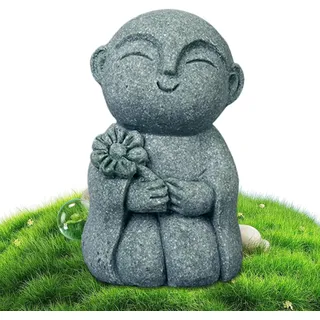 Gartenfigur Garten Buddha Statue Aus Stein Zen Skulptur