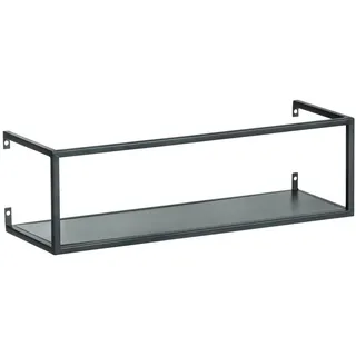 Wenko Wandregal 50 x 20 x 25 cm Schwarz