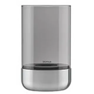 BLOMUS Windlicht Calma Edelstahl Silber