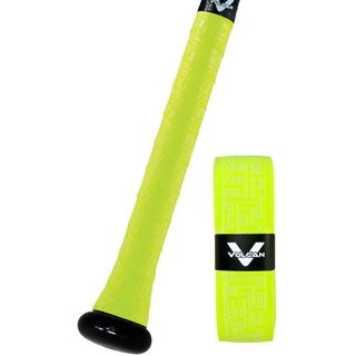 Vulcan Sporting Goods Co. Unisex-Erwachsene V175-YEL Schlagband, Optisches Gelb, Vulcan 1.75mm Bat Grip