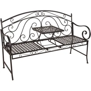 Garden Pleasure Lascar 146 x 53 x 96 cm schwarz