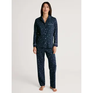 CALIDA Sweet Dreams Pyjama Blau 44/46