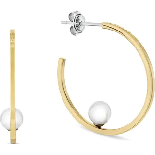 Tommy Hilfiger Jewelry Creolen für Damen in Gelbgold mit Glasperlen - 2780964