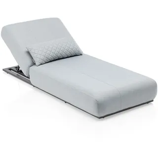 Kettler Sonnenliege Daybed EGO anthrazit/natte linen Aluminium Sunbrella®