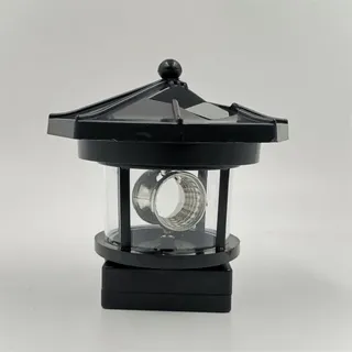 Stück Drehbare Leuchtturm-solarleuchte Led Garten- Und Rasenlampe