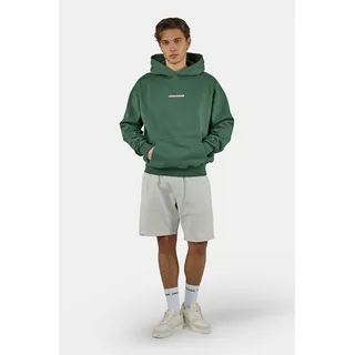 Pegador Kapuzensweatshirt Logo Grün/Weiß L