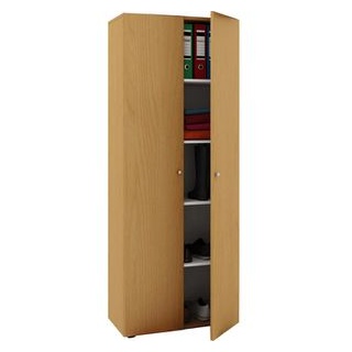 VCM Aktenschrank Vandol 912120, aus Holz, 70 x 178 x 40cm, buche