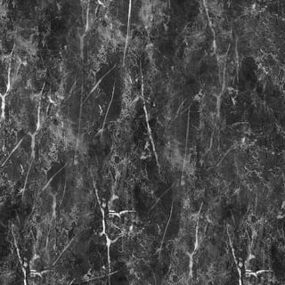 JOLIHOME Marmoroptik Selbstklebend Schwarz Klebrige Rückseite Plastik Vinyl-Folie Rolle 40x300cm Wasserdicht Ölbeständig Abziehen und Aufkleben Wandaufkleber für Badezimmer Schlafzimmer