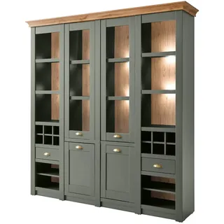 furn.design Buffetschrank Norwich 194 x 207 cm GRÜN