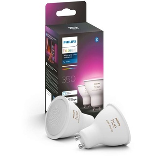 Philips Hue -  White & Color 6W Bluetooth GU10 Leuchtmittel 2 Stck.
