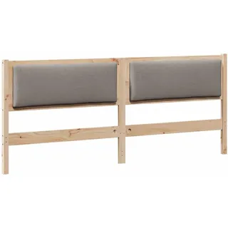 vidaXL Kopfteil Sonstiges Braun 180 cm Massivholz Kiefer