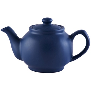 Price & Kensington, 2 Tassen Teekanne, Steingut, blau, matt