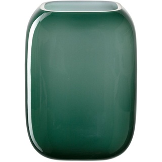 Vase MILANO (LBH 15x15x20 cm) - grün