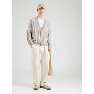 DRYKORN Strickjacke ELDARO beige / hellblau / hellbraun / weiß XL