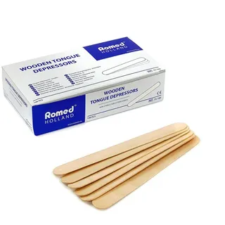 Romed Holland Romed Mundspatel aus Holz 100 Stück