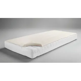 Dormisette Protect & Care Matratzenauflage Molton, Allergiker geeignet 100 x 200 cm weiß