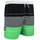Badeshorts Bilddruck in Grün Gr 3XL