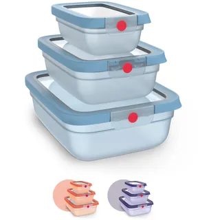 Emsa oneClick Frischhaltedose blau 20,19 x 8,5 cm