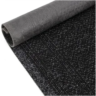 ANRO Teppichläufer 80 x 220 cm Schwarz