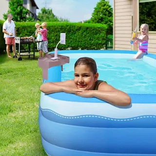 Spa- Und Whirlpool-tablett Mit Getränkehalter Und Rutschfester Handyhalterung – Wasserabweisendes 3-in-1-kompakt-abs-spa-tablett