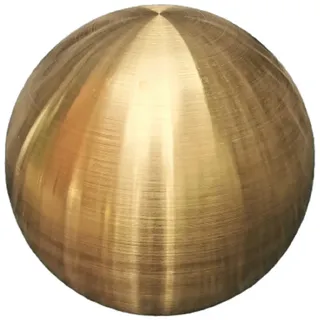 Jürgen Bocker - Gartenambiente Dekokugel Dekorationskugel Edelstahl Gold matt 15-50 cm Gartendekoration Ø 15 cm