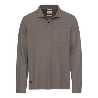 camel active Langarm-Poloshirt grau L (50/52)