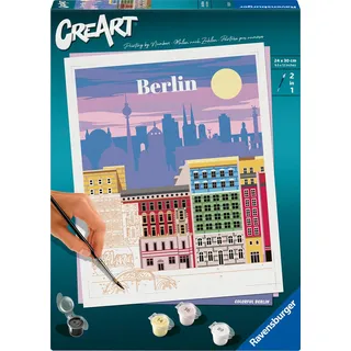 Ravensburger CreArt Malen nach Zahlen 1 St. Farbenfrohes Berlin