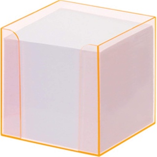 Folia 9907/1 Zettelbox transparent-orange