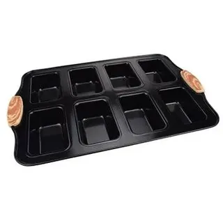 Browniebackform für 8 Brownies – Einfache Portionierung für süße Momente