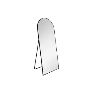 Standspiegel Britt schwarz Metall B/H/T: ca. 70x170x4 cm - Schwarz