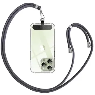 Anfire Handykette Universal für alle Smartphones,handyband zum umhängen mit Pad,Handyband Kordel Kette für Outdoor, Reise, Unterweg Handy-Halterung,Einstellbar und Abnehmbar.