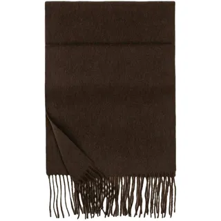 MYLLJBD Schal Frauenschal Wolle Herbst Und Winter Mode Schal Männer Vielseitiger Kaschmirschal Mit Quasten Ladies Geschenk 190 * 31 cm-Dunkelbraun