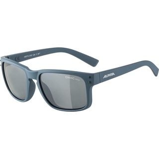 ALPINA KOSMIC - Verspiegelte und Bruchsichere Sonnenbrille Mit 100% UV-Schutz Für Erwachsene, dirtblue matt, One Size