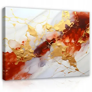 Wallarena Leinwandbild, Mehrfarbig, Holzwerkstoff, Recyclingholz, Abstrakt, Rechteckig, 100x70 cm, 3D-Effekt, Bilder und Zubehör, Wandbilder, Leinwandbilder