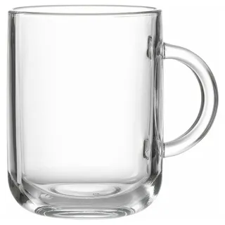 Ritzenhoff & Breker Glas Henkelglas Marco 330 ml, Glas weiß
