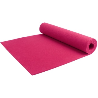 Läufer, Pink, Textil, Uni, rechteckig, 200x350 cm, Made in Europe, pflegeleicht, Teppiche & Böden, Teppiche, Teppichläufer