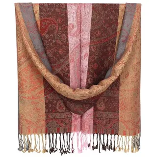 ZEBRO Modeschal Pashmina goldfarben