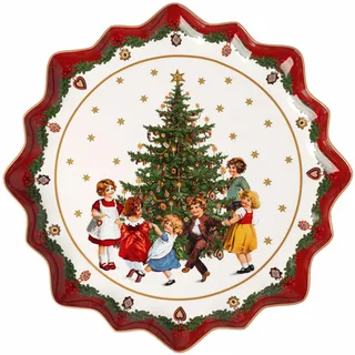 Villeroy & Boch Gebäckteller 39 cm Mehrfarbig