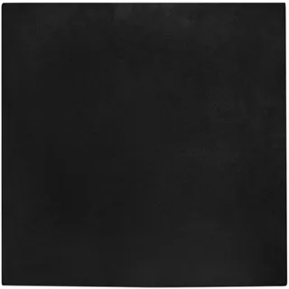 vidaXL OLITE Fellteppich 240 x 240 cm Schwarz