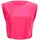 Crop-Top neon pink S