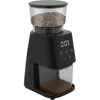 Kaffeemühle Mit 1,57 Zoll Kegelmahlwerk Elektrische Mühle Für Feines Und Grobes Kaffeepulver Mit Digitaler Touch Steuerung Und Einstellbaren Mahlstufen Für Zuhause, Café