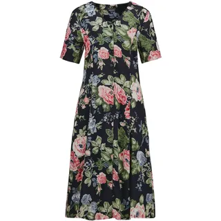GOLDNER Sommerkleid Blau Floral 19